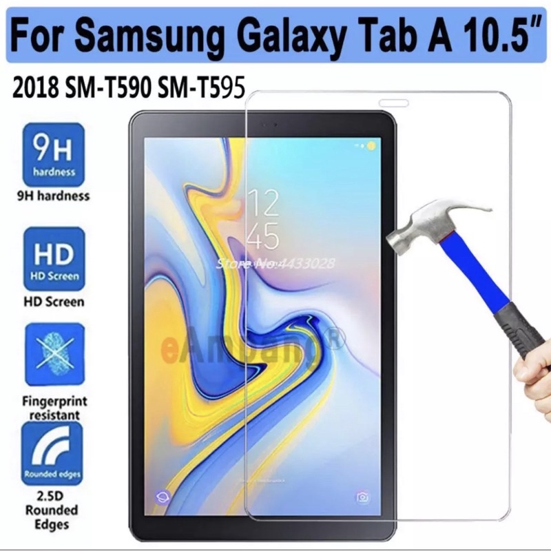 TG TAB BENING - SCREEN PROTECTOR TEMPERED GLASS SAMSUNG TAB A 10.5&quot; 2019/T590/T595/T597