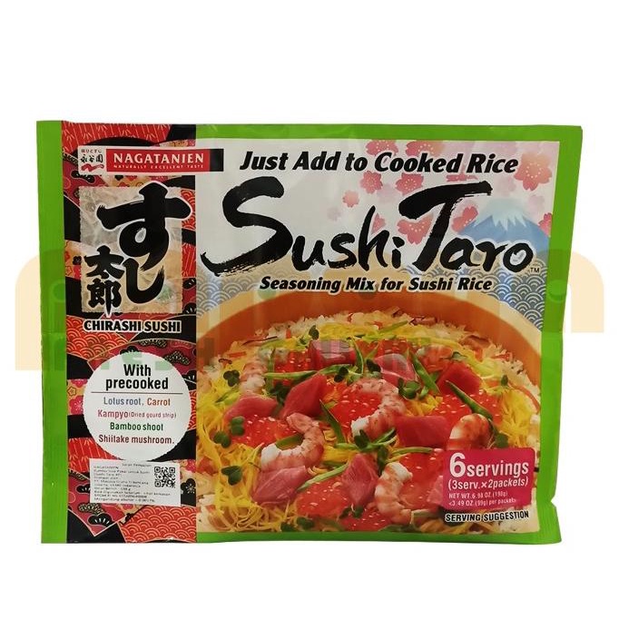 

paling diminati] Nagatanien Sushi Taro 4P No Msg 298,4G Pcs