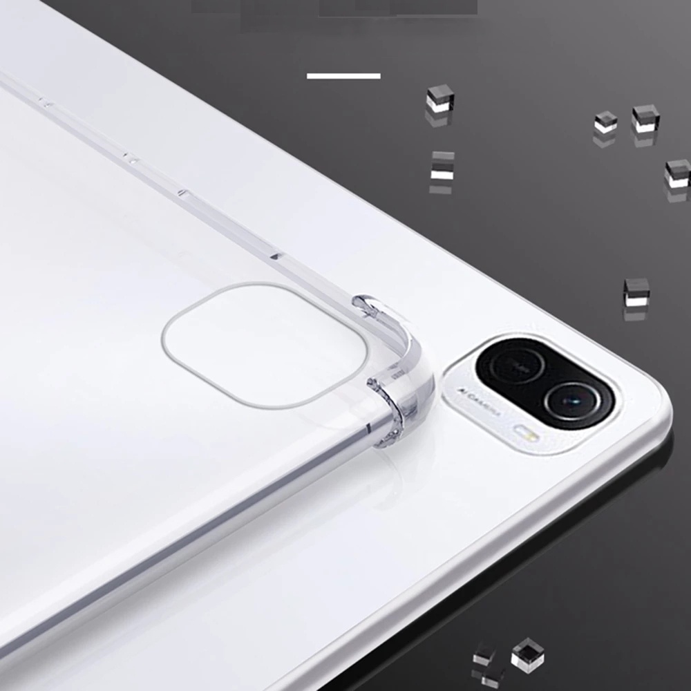 MiPad 5 Case TPU Soft Cover Anti Fall Transparent Protective Shell for Xiaomi MiPad 5 Pro Case Cover
