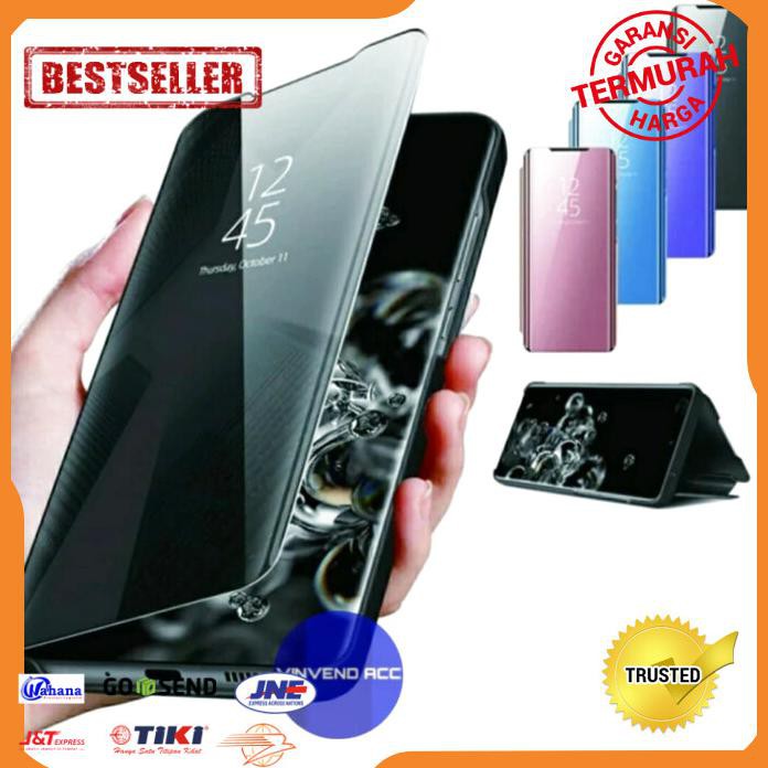 FLIP CASE SAMSUNG NOTE 9 NOTE9 CLEAR VIEW STANDING COVER