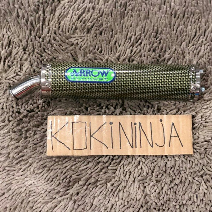 selencer arrow 2tak original carbon ori knalpot selincer