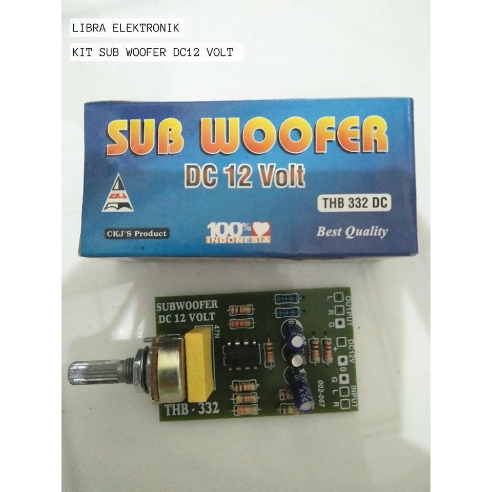 kit subwoofer 12 volt