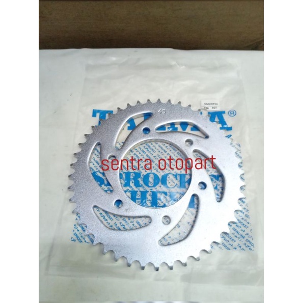 Gir gear belakang vixion scorpio byson r15 old 45 428 tajima