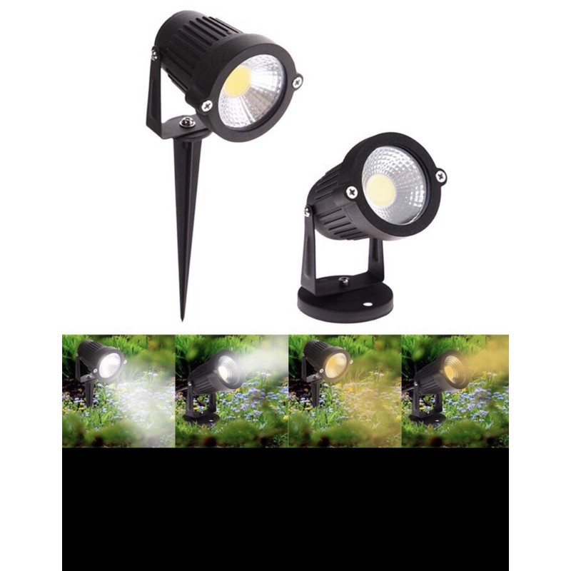  Lampu  sorot  Taman  Led Garden Lamp 5 Watt 5W Shopee Indonesia