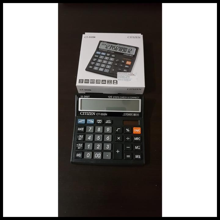 

Calculator Citizen Ct 555 N