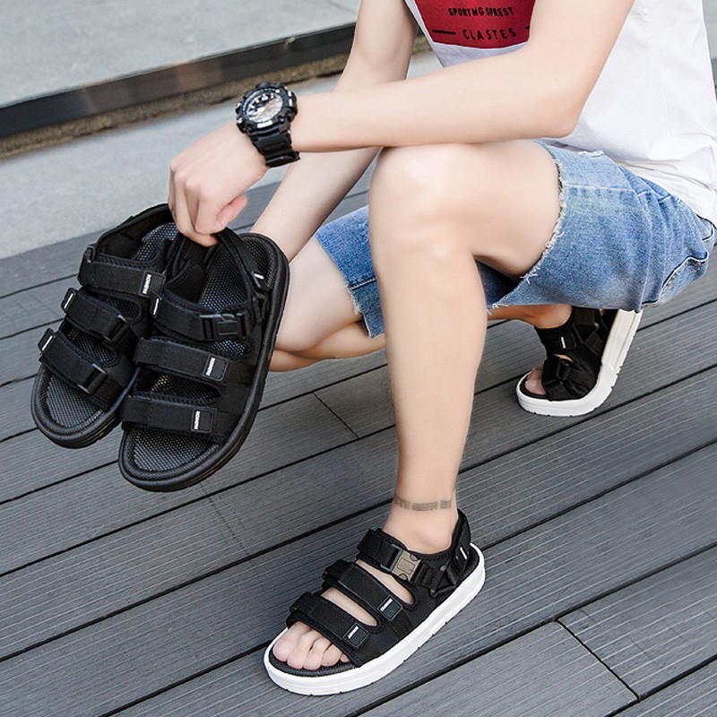 Sendal Pria Karet Sandal Pria Sepatu Casual Pria Sandal Gunung Pria Wanita Sandal Casual Terbaru