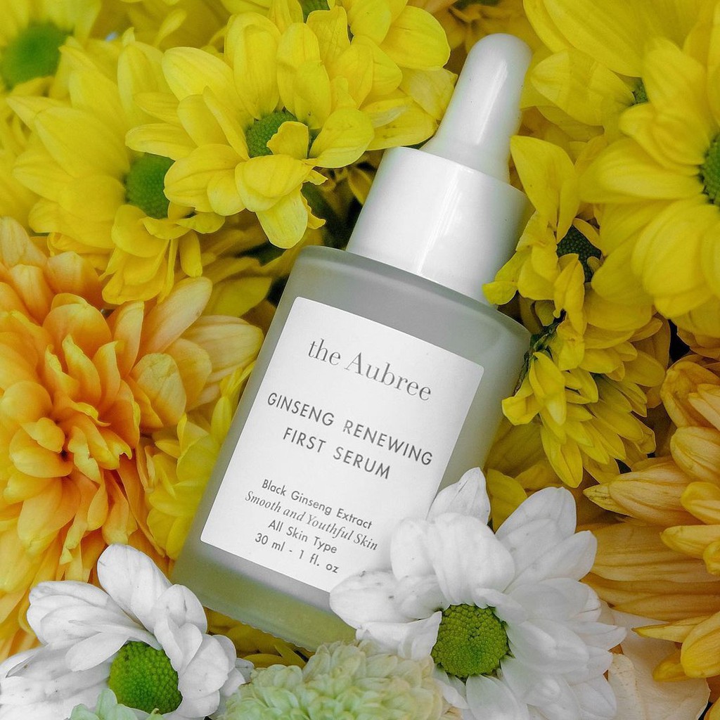 THE AUBREE SKIN SERUM WAJAH | Niacinamide / centella herb/ ginseng serum aubree BPOM/ CREAM AUBREE