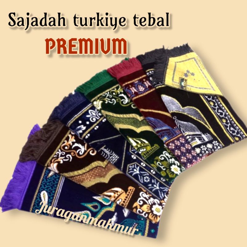 sajadah Turki import premium/sajadah altaqwa