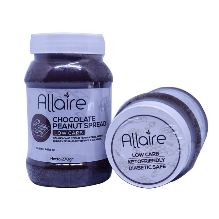 

Ketobetic Chocolate Peanut Spread Selai Coklat Kacang Keto Friendly