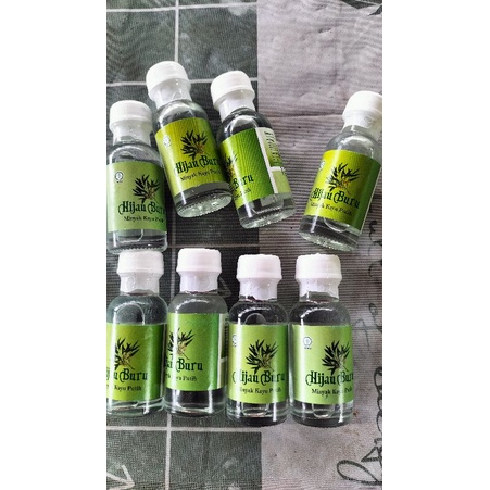 Minyak Kayu Putih Hijau Buru 25ml