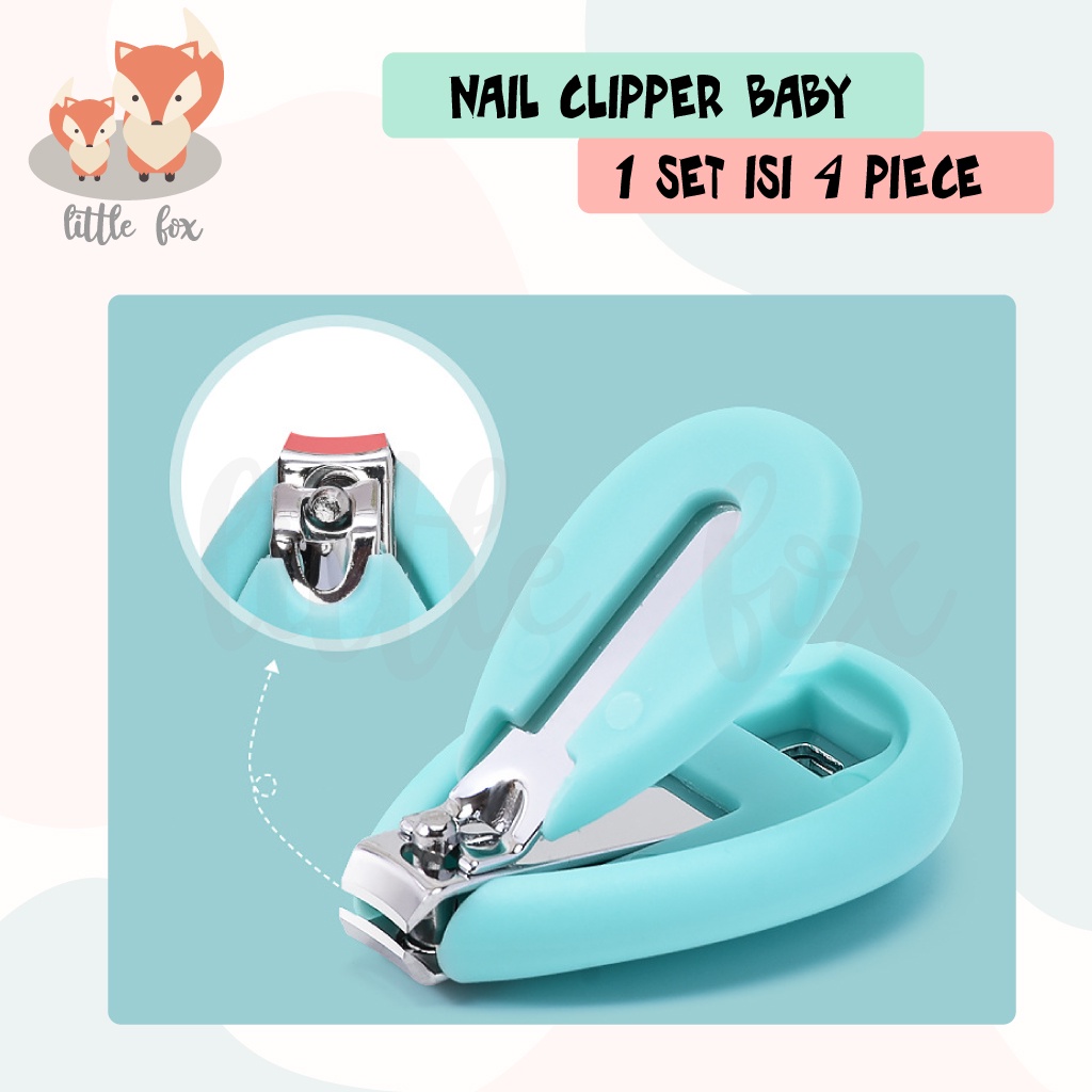 Set Gunting Kuku Bayi / Manicure Kuku Anak/ Nail Clipper Baby