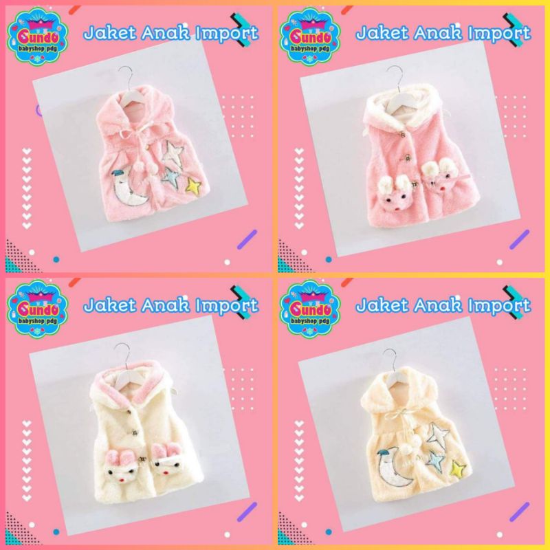 Jaket Anak Perempuan Branded Lembut