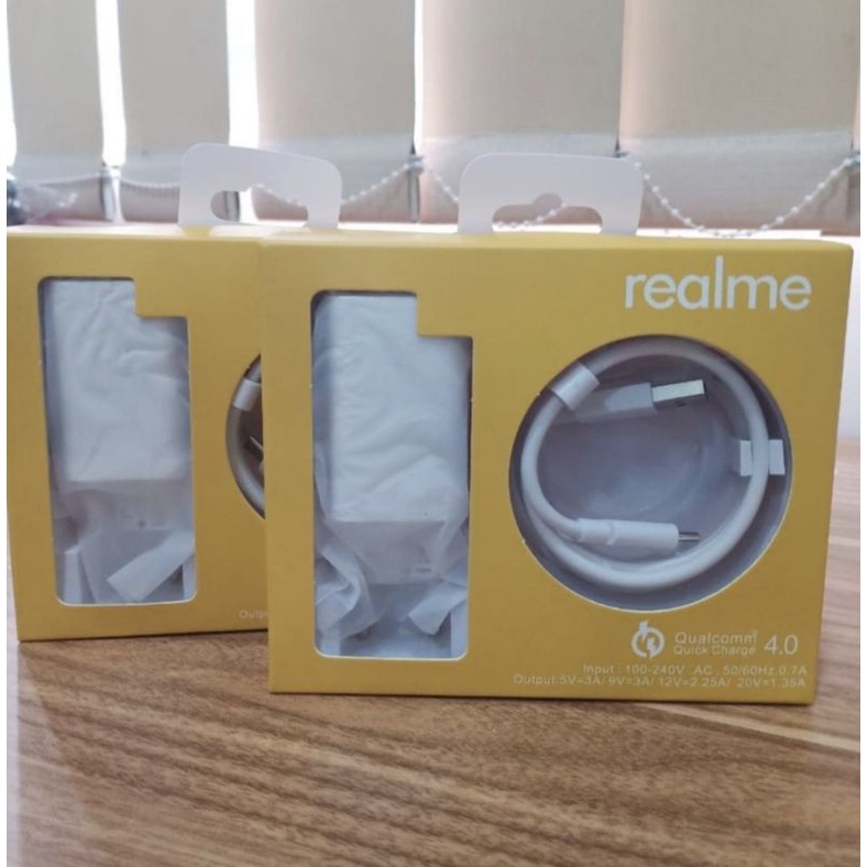 Charger Realme Fast Charging 4.0 Micro Qualcomm