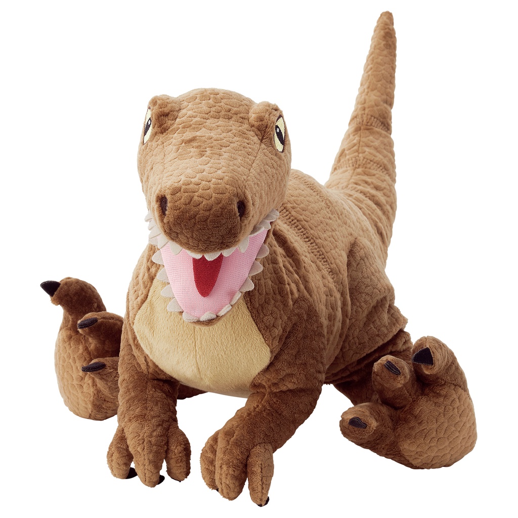 IKEA 310 JATTELIK P44  Boneka dinosaurus velociraptor
