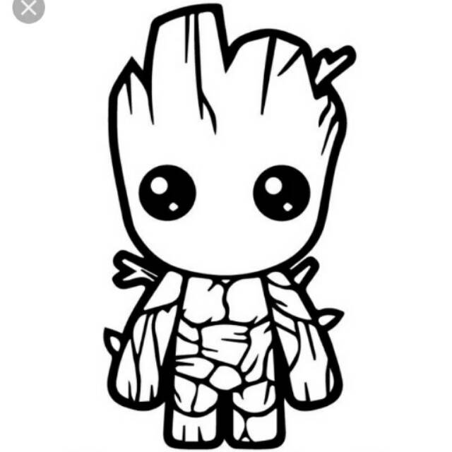 Sticker Groot Animasi Keren Shopee Indonesia