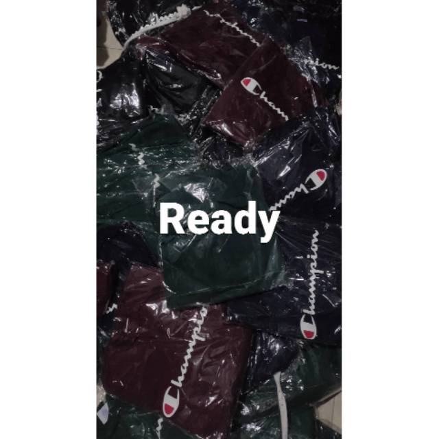 Borongan Paket Usaha Hoodie & Crewneck Champion Original
