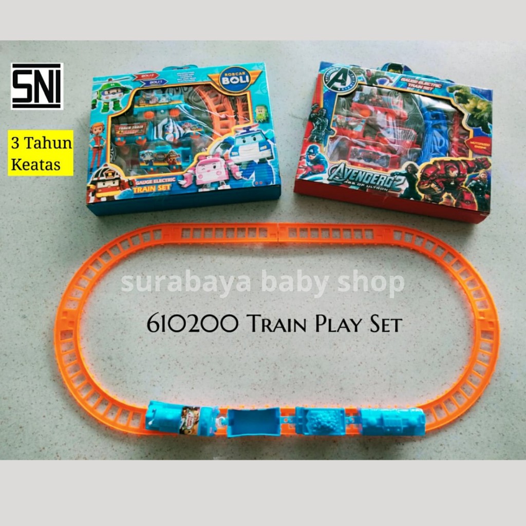 MAINAN ANAK KERETA TRAIN PLAY SET 610200