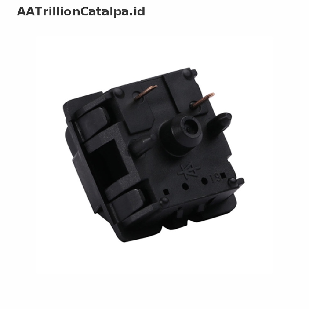 Aatrillioncatalpa JWICK V2 10pcs Keyboard Gaming Mekanikal 5 Pin Linear Mx Switch Warna Hitam