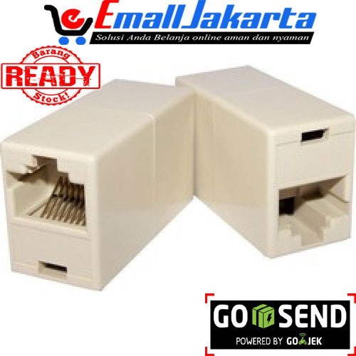 Barrel Converter Barel RJ45 Coupler Female To Female UTP LAN ethernet