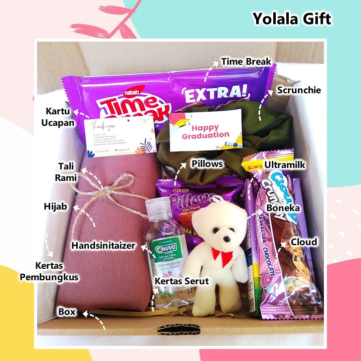 

Hampers Kado Ulang Tahun / Kado Wisuda Cewek / Kado Anniversary / Kado Pernikahan / Hampers Hijab / Hampers Snack / Kado Murah / Giftbox / Giftbox Murah / Hampers Murah / Kado Ulangtahun / Kado Unik Set Hadiah & Hampers