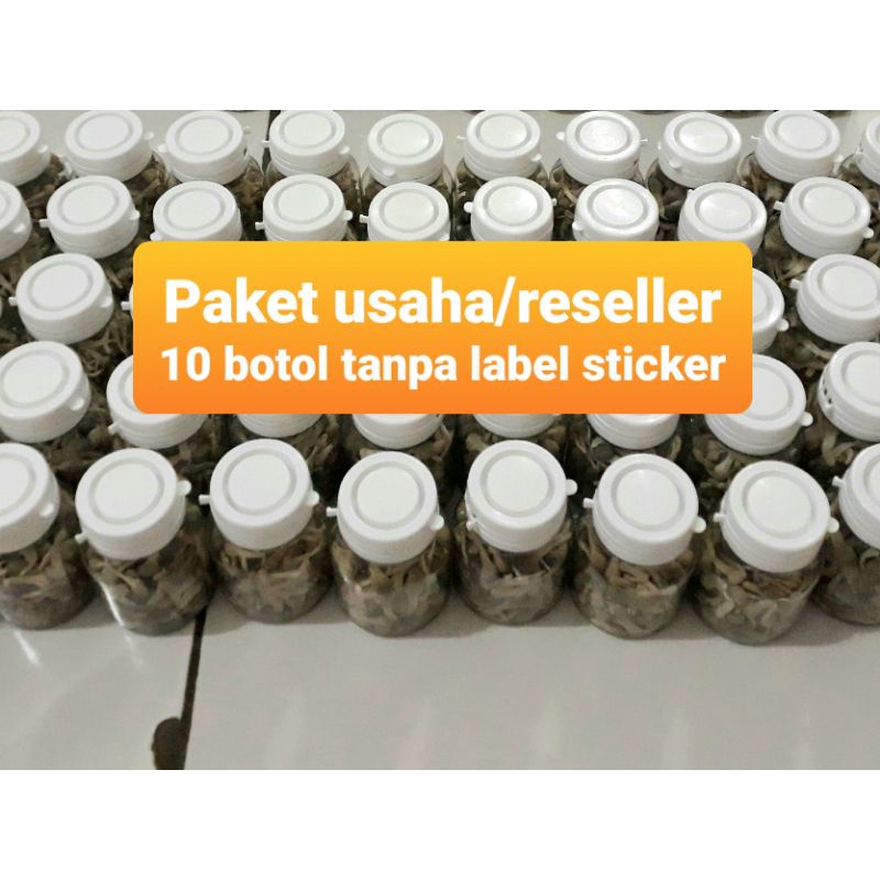 

(PAKET USAHA/RESELLER) MPOT PUTIH UTUH ISI 20 GRAM KEMASAN BOTOL