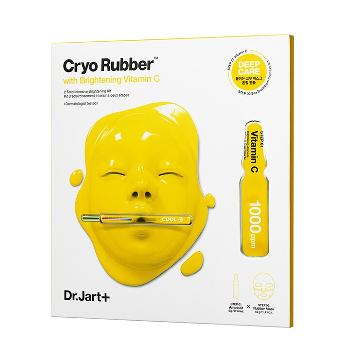 Download Dr Jart Cryo Rubber Mask Brightening Vitamin C 40g 1 41oz 1ea Sheet Deep Care Shopee Indonesia PSD Mockup Templates