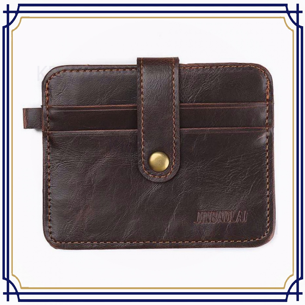 Dompet Kecil Kulit dengan Hasp Ring - WL031