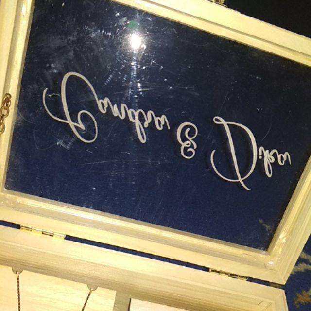 Wooden Ring Box / Kotak Cincin Kayu - Perhiasan