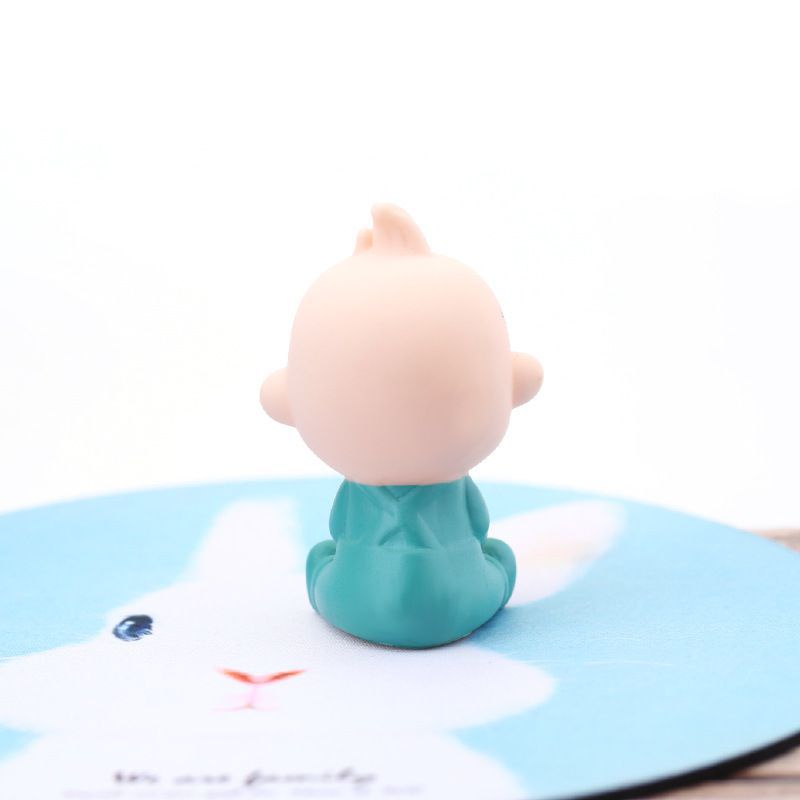 7cm Boneka Cocomelon Ornaments Birthday Baking Handicraft Baby Children'S Cake Decoration