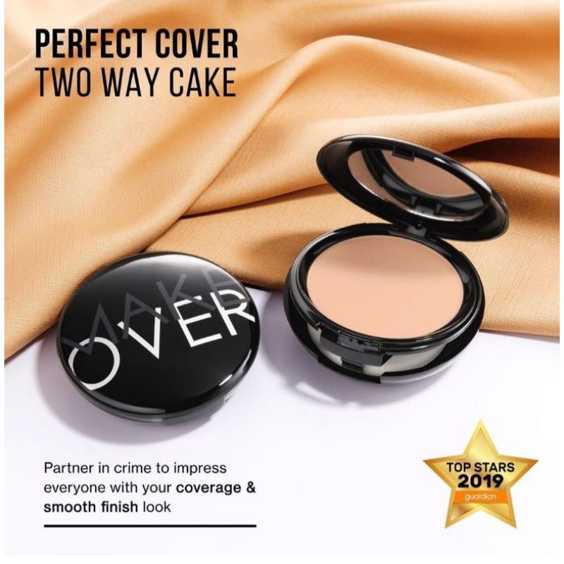 Make Over Perfect Two Way Cake Bedak Padat Make Over