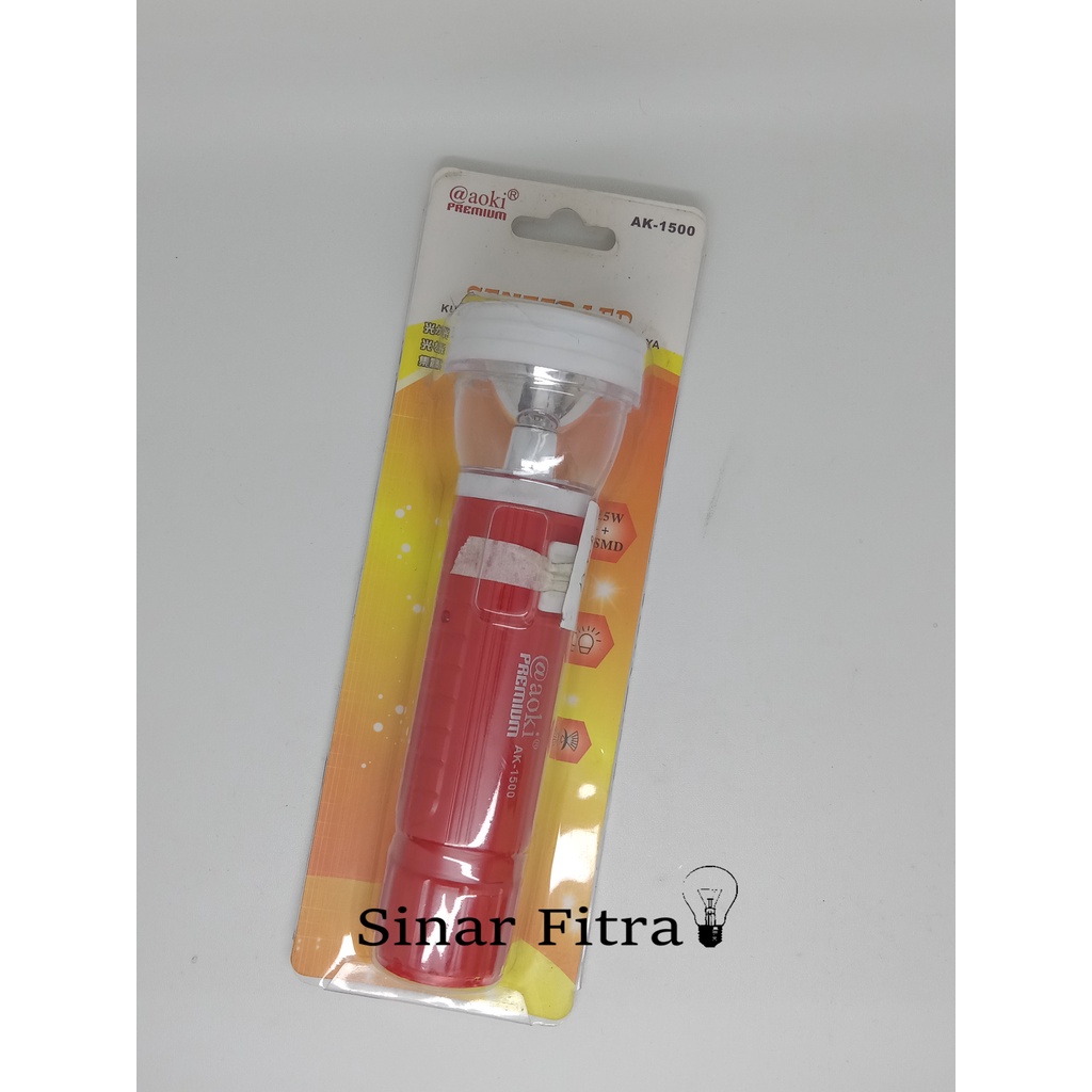 Lampu SENTER LED @aoki Premium AK -1500