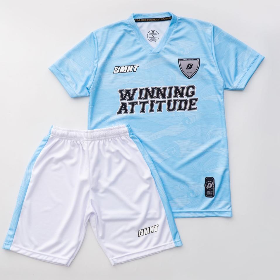 Top Produk.. DMNT Jersey Blue Current