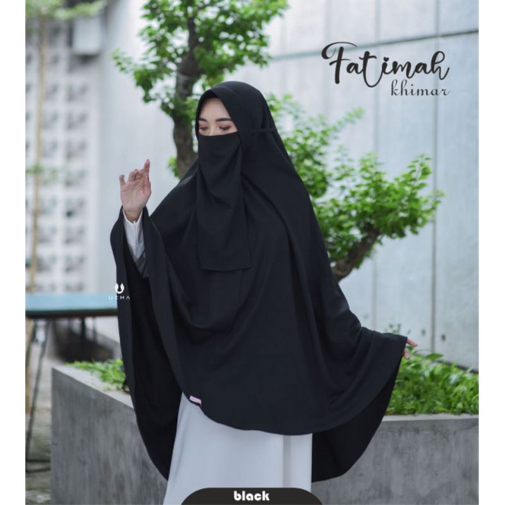 Khimar Fatimah Uzma Hijab Bonus Cadar Tali