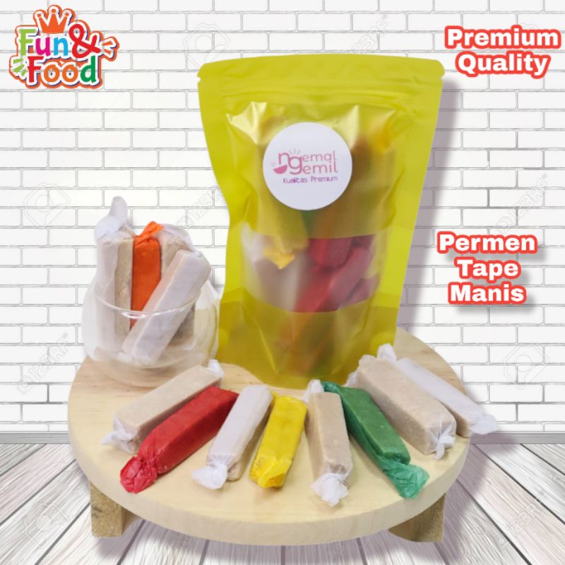 

Permen Tape Manis Jajanan Jadul Homemade Kualitas Premium