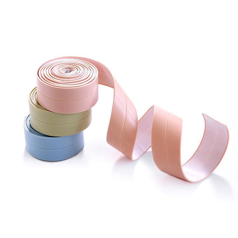 Pretty Tape Perekat Sticker Anti Jamur /Air /Minyak Wastafel Dapur/Kamar Mandi/Tape Penutup Celah