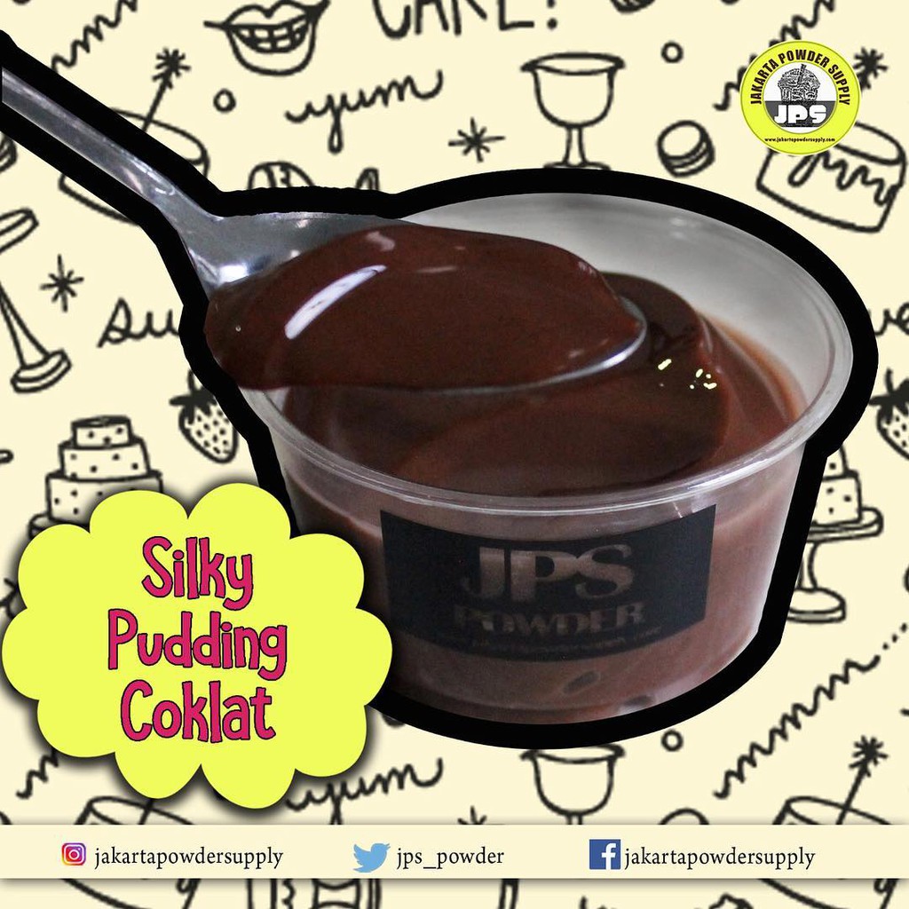 

Puddo Bubuk Silky Pudding Powder Pudding Rasa Coklat 500 Gr