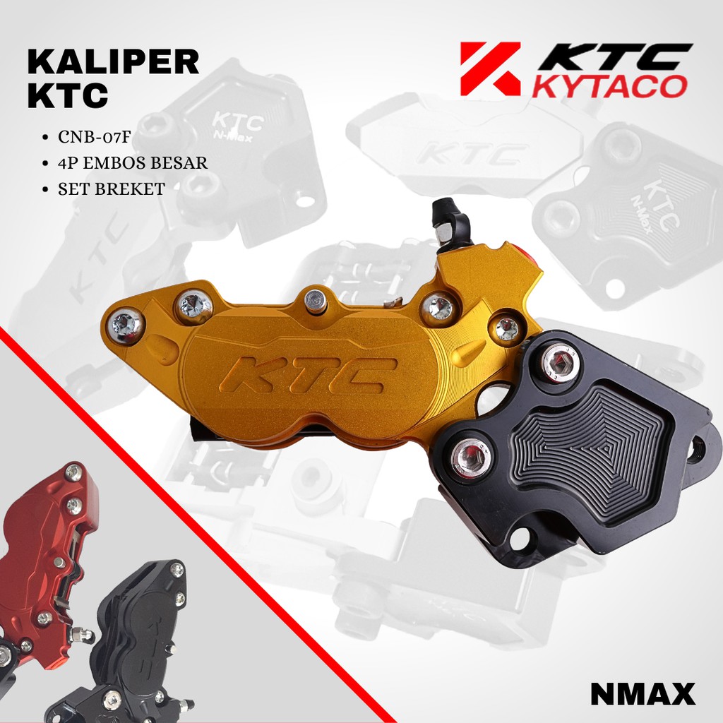 Kaliper pala babi ktc 4P besar Nmax embos cnb07f