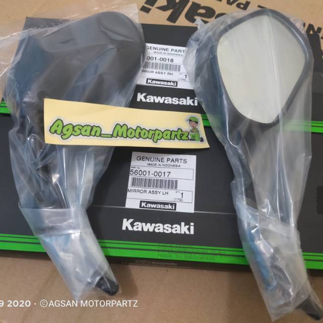 Kaca spion zx130 original Kawasaki