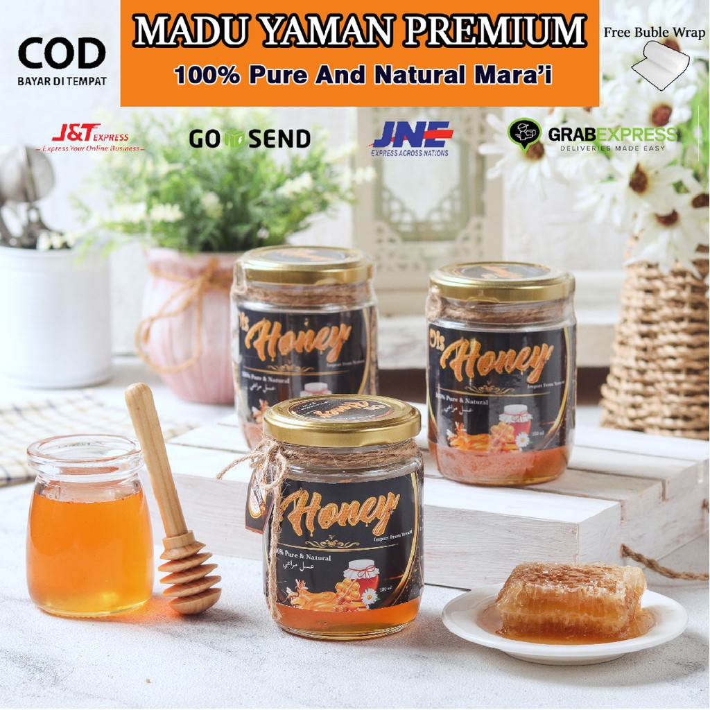 

MADU MARA'I/ MADU YAMAN MARA'I/ MARO'I/ MARA'I GRADE 1/ RAW HONEY/ IMPORT FROM YAMAN/ASLI 1000%