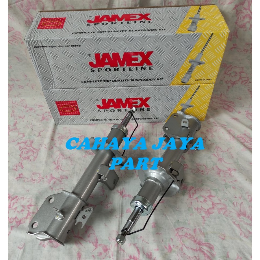 SHOCKBREAKER MOBIL TOYOTA CALYA DEPAN MERK JAMEX