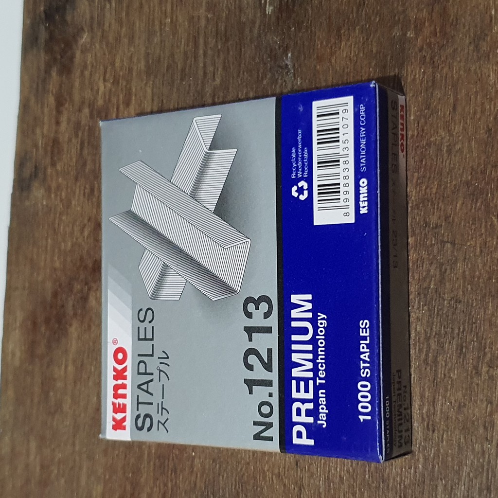 Refill isi staples premium stapler kenko 1213 12/13 13mm