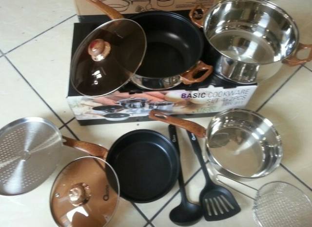 Oxone Stainles Panci Set/ Cookware Set OX-911