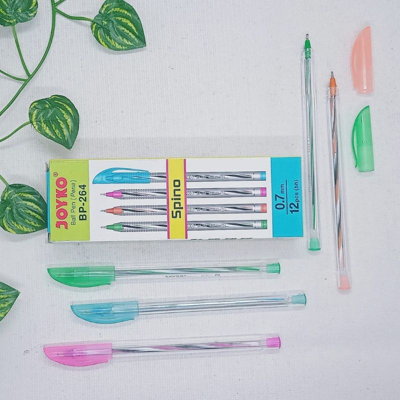 

[1PAK 12PCS] Bulpoin/Bulpen/Pulpen Joyko Spino BP264