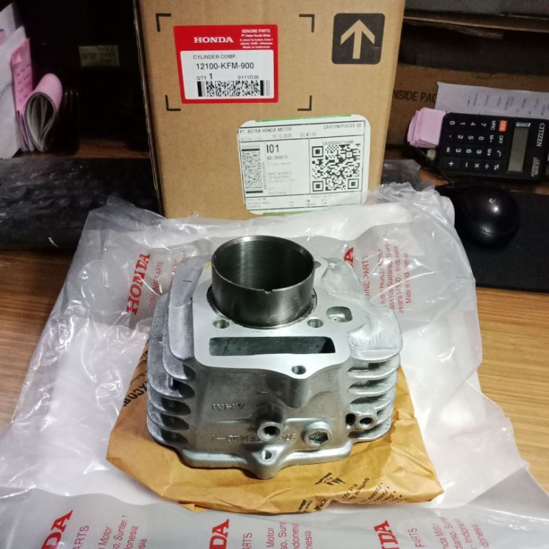 Blok cylinder Blok seher legenda revo 100 supra fit supra fit new original Honda AHM