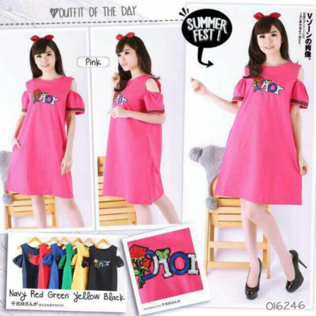 Dress / Tunik Katun Import Dior XL