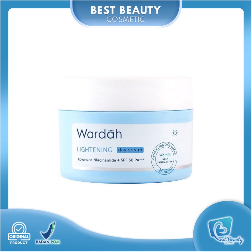 ★ BB ★ WARDAH Lightening Day Cream Jar &amp; Day Cream Tube