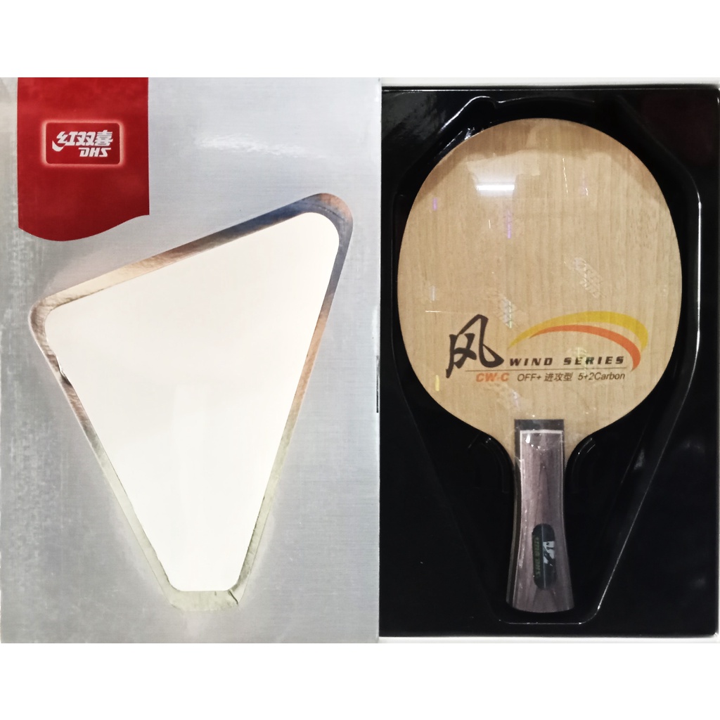 Kayu Bet DHS Wind Series CW-C OFF+ Kayu Bet Pingpong Tenis Meja Original