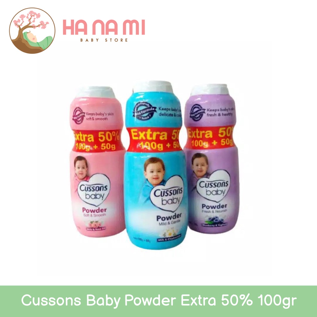 Cussons Baby Powder 100gr - Bedak Bayi