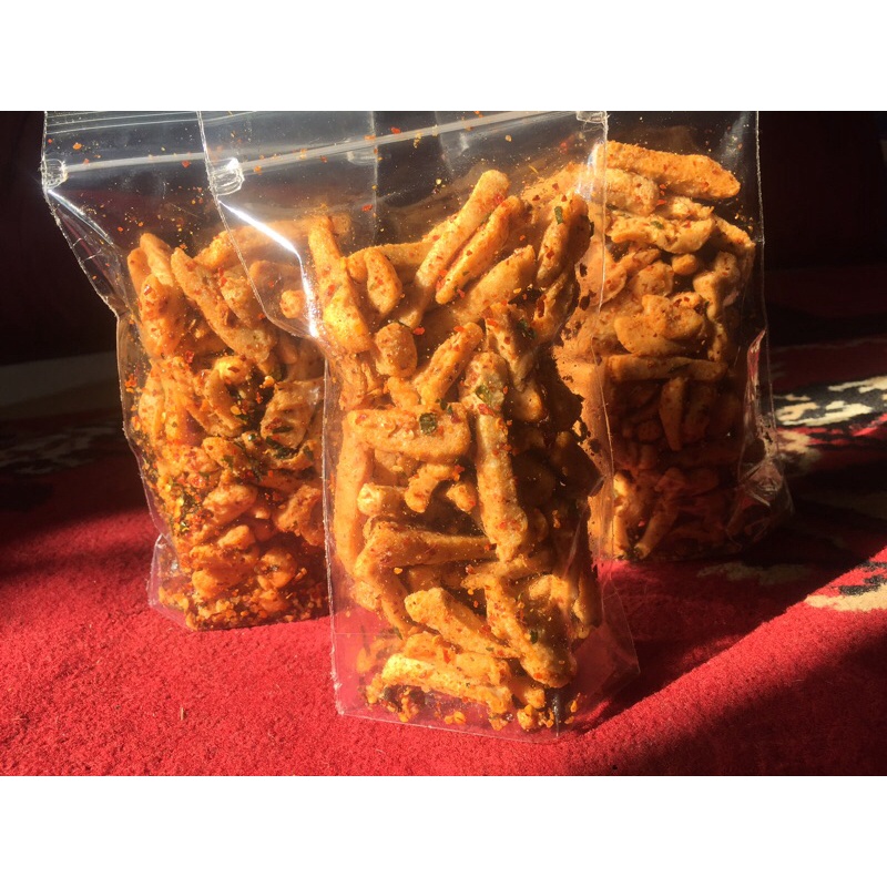 

Basreng pedas daun jeruk