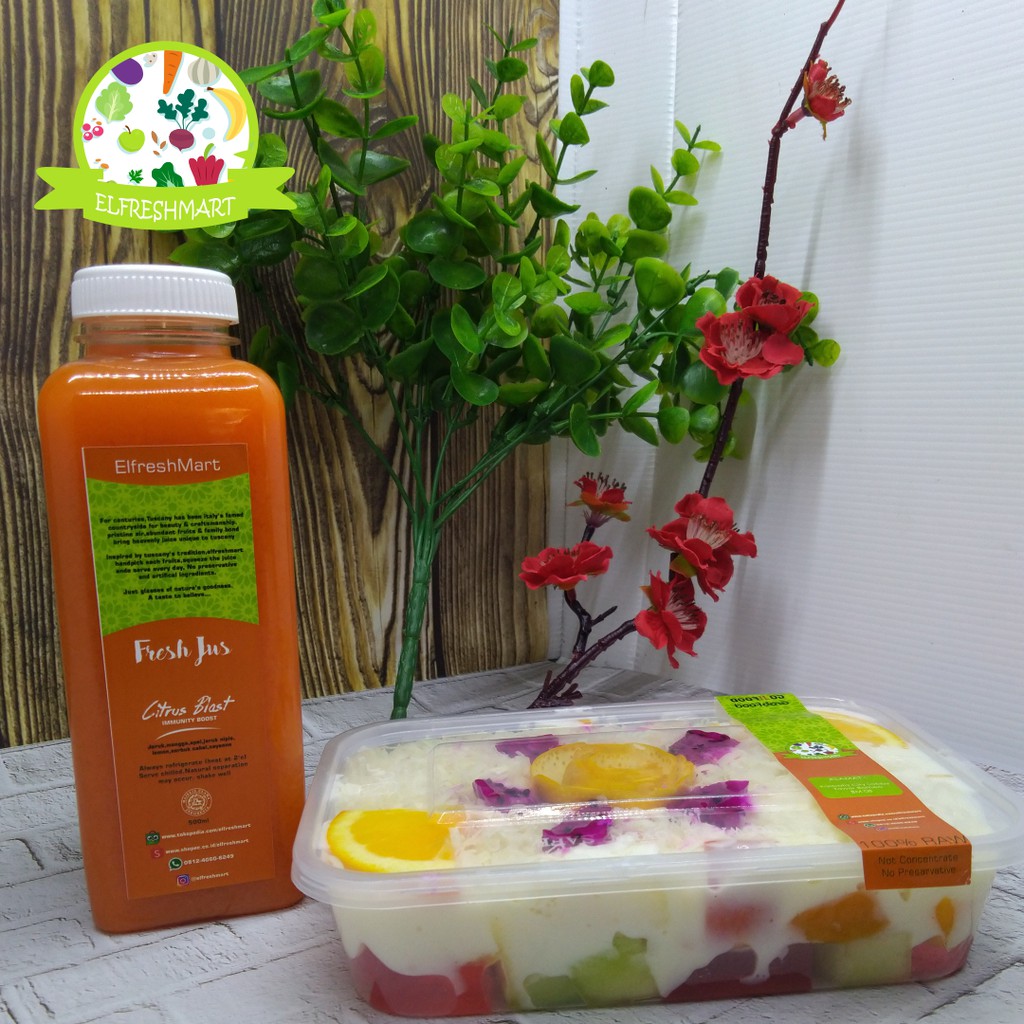 

MIX FRUIT SALAD 500ML + CITRUS BLAST 250ML